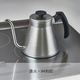 445017713766 V60 Inch Fit Gooseneck Drip Kettle 1200ml Silver