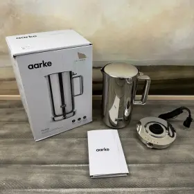 Wk1244 Aarke Williams Sonoma Electric Kettle Stainless Steel Silver Read Nib