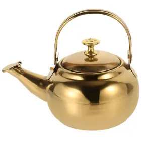 W175rlwnzcq141129n09g4o Aboofan Gold Whistling Tea Kettle 14cm Stovetop Teapot Stainless Steel Water Boiler