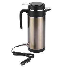 Acouto Acouto38yog2p714-01 12v Car Electric Kettle 1000ml Stainless Steel In-car Tra
