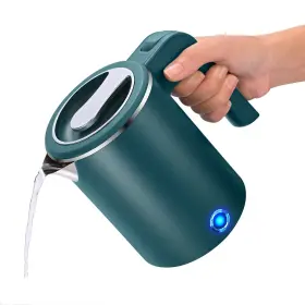 Acvansm 712396448709 Small Electric Kettles Stainless Steel For Boiling Water 0.6l Travel Mini Hot