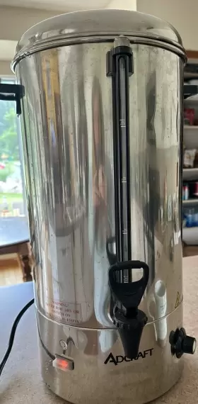 Wb-100 Adcraft Wd-100 Water Boiler 100 Cup Model