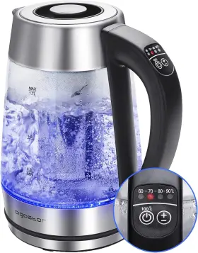 300104ibs Aigostar Electric Kettle Tea With Temperature Control And Infuser 1