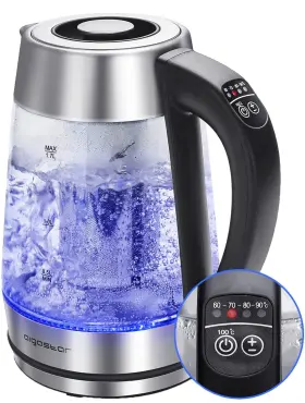 1500w Aigostar 718356205269 Electric Kettle Tea With Temperature Control And Infuser H