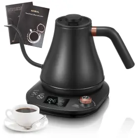 Aiheal 616612762030 Electric Gooseneck Kettle Temperature Control Pour Over For