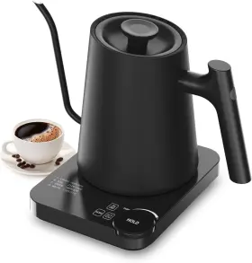 Airyoyo 719710558601 Temperature Electric Kettle Gooseneck