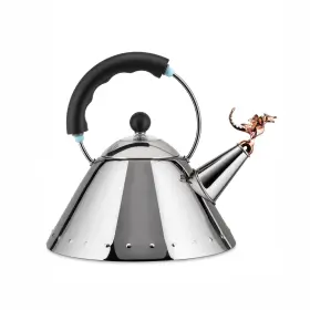 Alessi 003299392247 Tea Rex - Design Kettle With Handle And Dragon-shaped Whistle Stainless St