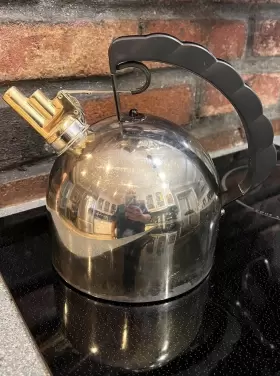 9091 Alessi Richard Sapper Melodic Whistling Kettle