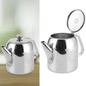 Alinory 134824015412 Coffee Potfood Grade Stainless Steel Tea Pot Kettlewater Jug Short Spout