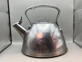 099-2096 All-clad Metalcrafters 2 Quart Stainless Tea Kettle Teapot Induction Compatible Ag
