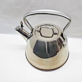 All-clad 100-2102 2 Quart Whistling Tea Kettle Stainless Steel Fits Cooktops