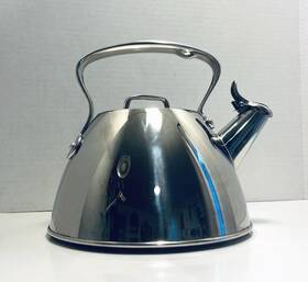 All-clad 149-7135 All-clad Metalcrafters 2.0 Quart Teapot Kettle Stainless Steel Induction Compatible