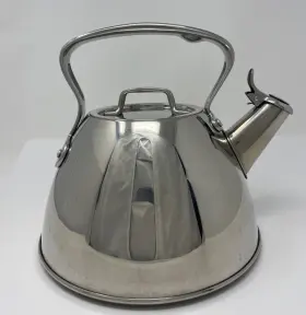 224-4209 All-clad Metalcrafters 2 Quart Stainless Tea Kettle Teapot Induction Compatible