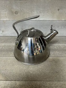 600-0252 All-clad 2838 Metal Crafters A4 Stainless Steel 2 Quart Tea Kettle Pot
