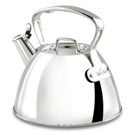 300-7282 All-clad Specialty Stainless Steel Tea Kettle 2 Quart Induction Compatible. Euc