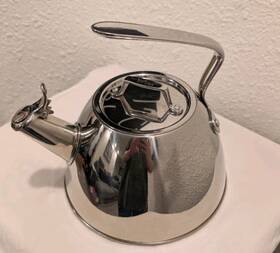 All-clad 315-8218 All-clad Large 2 Quart Stainless Steel Whistling Tea Kettle Pot