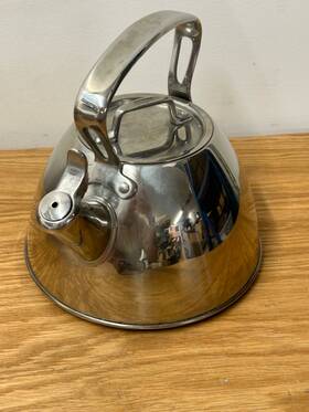 All-clad 343-6253 All-clad Metalcrafters 2 Quart Stainless Tea Kettle Teapot Induction Compatible