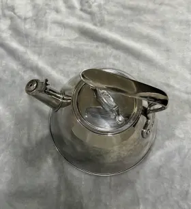 344-7220 All-clad Tea Kettle Metalcrafters Stainless Steel 2 Quart Induction Compatible