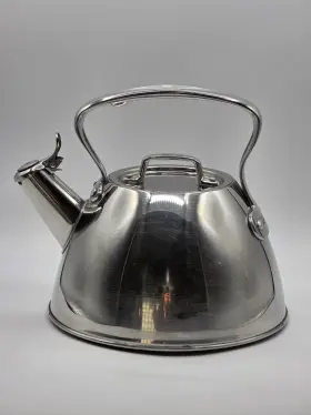 442-2342 All-clad Metalcrafters Stainless Stove Top Tea Kettle 2 Quart A4