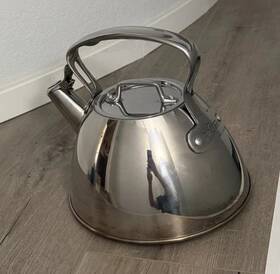 All-clad 601-7360 All-clad 2-quart Stainless Steel Teapot Used/very Good Condition High Quality