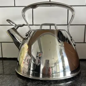 783-2006 All-clad Metalcrafters 2.0 Quart Teapot Stainless Steel Induction Compatible