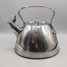 All-clad A4118-5157 All-clad Metalcrafters Stainless Steel 2- Quart 1.9l Whistling Tea Kettle