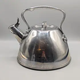 A4118-5157 All-clad Metalcrafters Stainless Steel 2- Quart 1.9l Whistling Tea Kettle