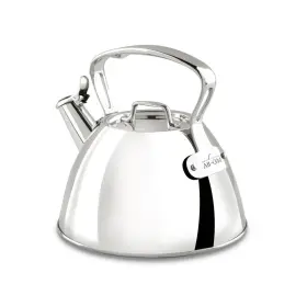 B00b5edwl4 All-clad Specialty Stainless Steel Tea Kettle 2 Quart Induction Cooktop Compatible