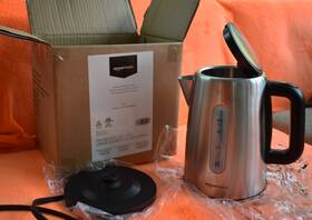 Amazonbasics B07phrh6tl Amazon Basics Electric Stainless Steel Kettle For Tea And Coffee Bpa-free Fast