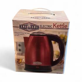 Americana Classics Amc-tk2-r Cordless Electric Kettle Red 1.8l 1000w 360