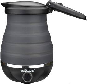 Appliances 711181759297 Kt-1508bk .85-quart Dual-voltage Collapsible-travel Kettle Black