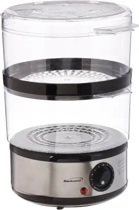 Ts-1005 Appliances Inc Electric 2-tier 5 Quart Stainless Steel