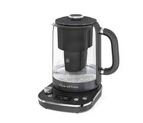 Kt3000 Aqua Optim Optima Electric 1.7l Plastic Kettle With Water Filter Black