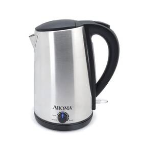 Aroma Awk-129sm Electric Kettle Stainless Steel
