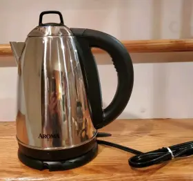 Awk-115s Aroma Coffee Awk-1155 Electric Water Kettle 1.5l 1500w Stainless Steel Auto Shut-off