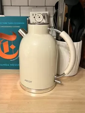 Ascot 630128050283 Electric Kettle Tea Stainless Steel Water Boiler