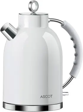 Ascot 729920895939 Electric Kettle Stainless Steel Tea Gifts For Men/women/fami