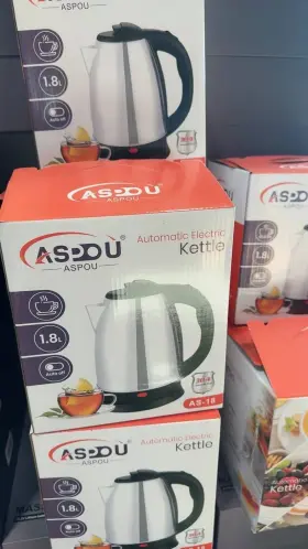 As-18 Aspou Automatic Electrickettle - Silver