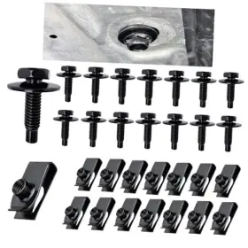 11503714 Axyuada 30pcs M6-1.0 Body Bolt Kit With U-nuts - Compatible