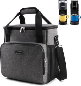 Baglher 781039220569 Coffee Maker Travel Bag Compatible With Small Fits For K-mini Grey