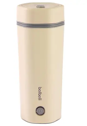 Balbali 972736650818 Portable Electric Kettle For Travel - Small Thermos/heating