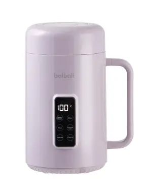 Balbali 972736650948 Portable Electric Pot For Cooking Dorm Room - 28oz Non-stick Travel