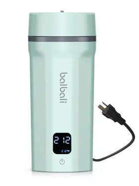 100-250v Balbali 972736651075 18.6oz Portable Kettle For Travel Dual Voltage International/glo