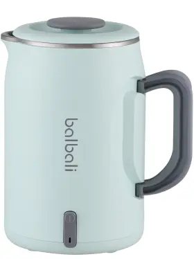 Balbali 972736651143 20oz Small Electric Kettle For Boiling Water - Collapsible Handle Mini Electr