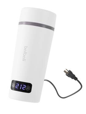 Balbali Yw-1002 Dual Voltage Travel Kettle 100-250v - 12oz Portable Water Boiler/warmer/heate