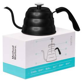 Barista Warrior 196852176434 Pour Over Coffee Kettle With Thermometer Gooseneck For And Te