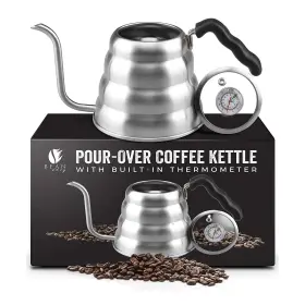 Bean Envy 862074000351 Pour Over Coffee Kettle - 40 Oz Stainless Steel Gooseneck And Tea Ke