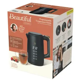 19036 Beautiful 1.7-liter Electric Kettle 1500 W With One-touch Activation Black Sesame