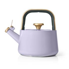 Beautiful 19543 1.8l Ceramic Non-stick Stovetop Tea Kettle Lavender By Drew Barrymore