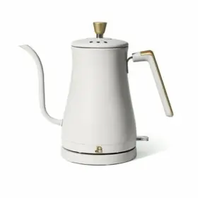 Beautiful 829486192791 1-liter Electric Gooseneck Kettle 1200 W White Icing By Drew